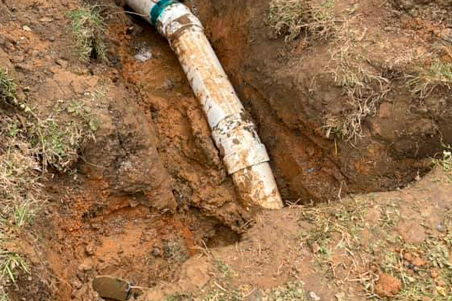residential-plumbing-with-pipes-underground-johnson-city-tn