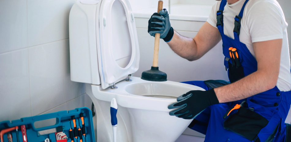 Clogged Toilet Repair